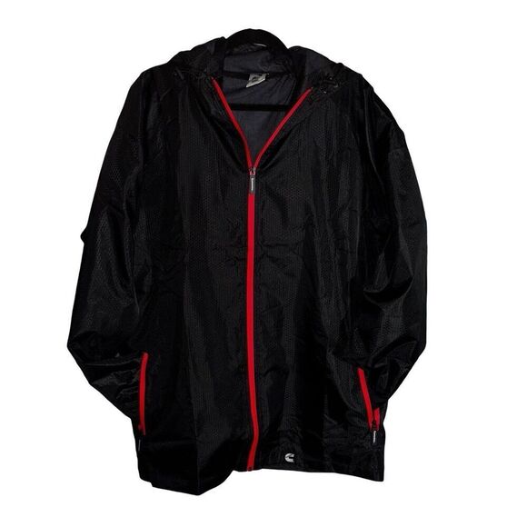 Cummins Black Rain Jacket Lightweight Men's Size 2XL - Picture 13 of 13